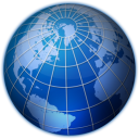 Earth Simple Wire Icon
